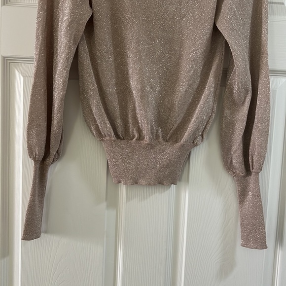 Forever 21 Women's Mock Turtle Neck Long Sleeve Top Soft Size S - Picture 5 of 8